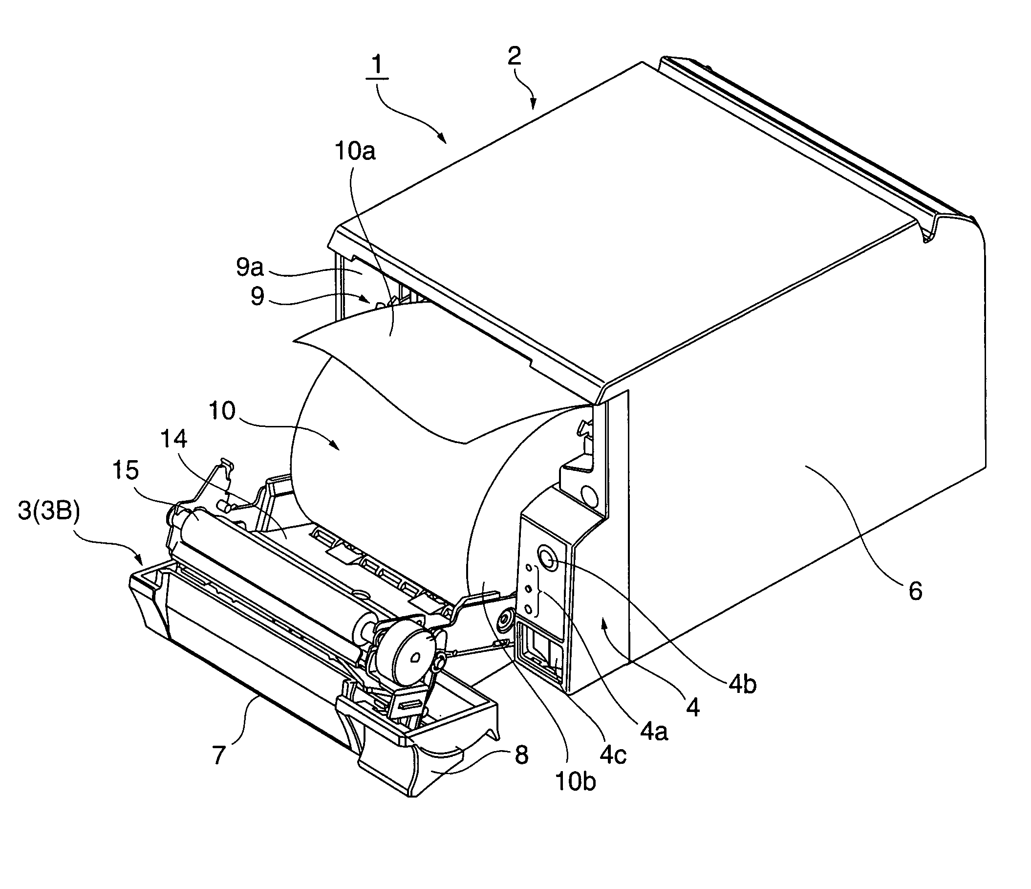 Roll paper printer