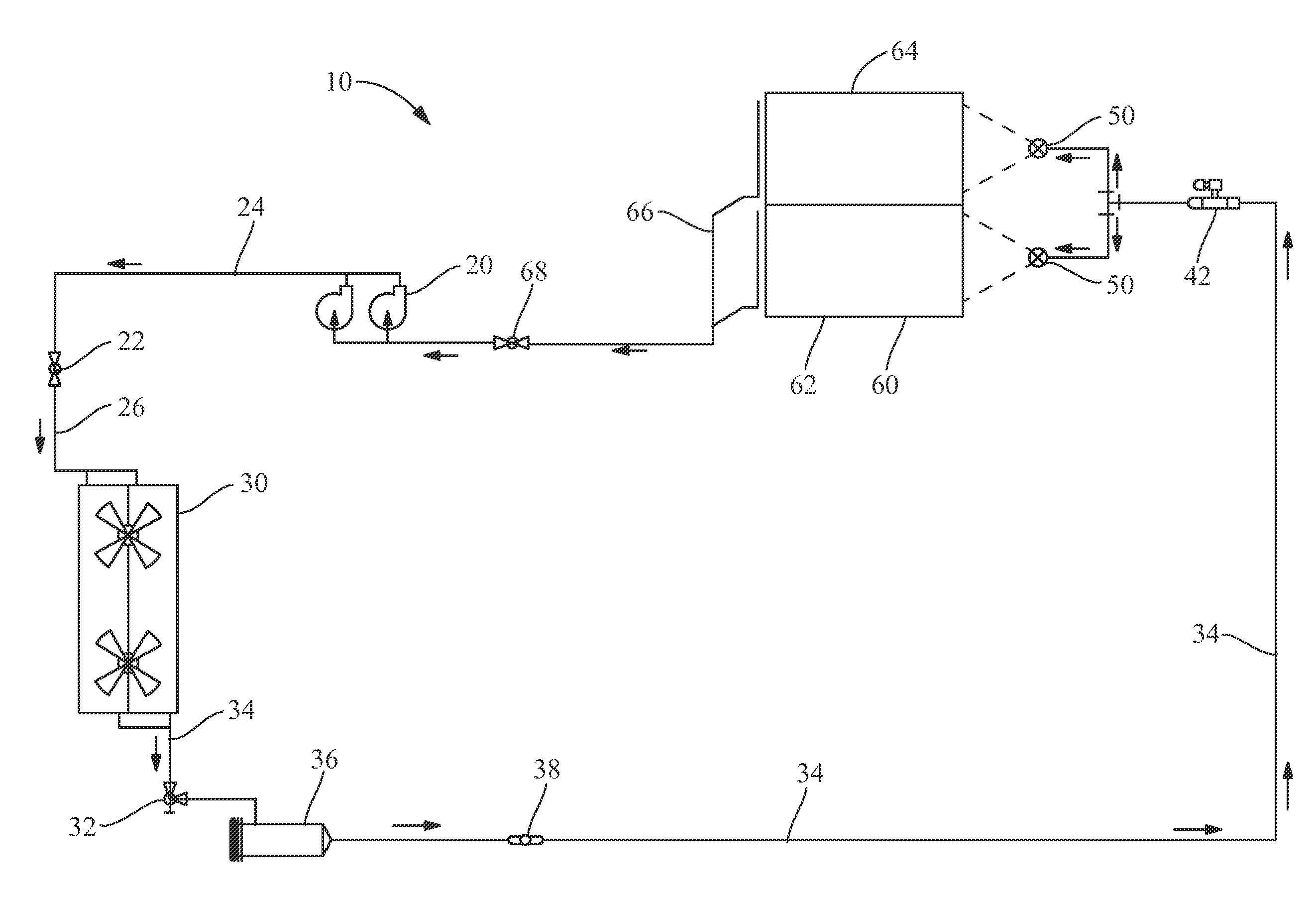 Hot gas reheat modulation