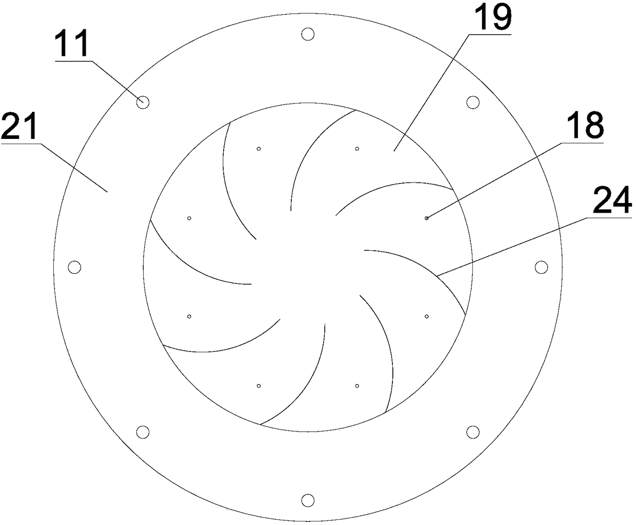 Efficient heat-dissipating outdoor energy-saving illumination lamp