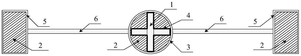 A fusiform constrained buckling-resistant brace