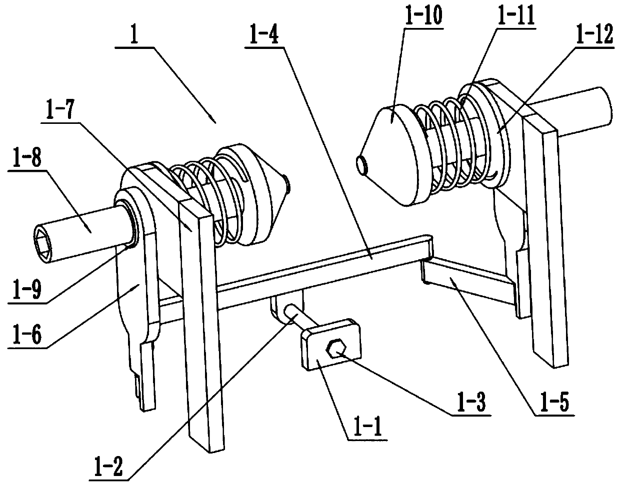 Textile printing and dyeing device