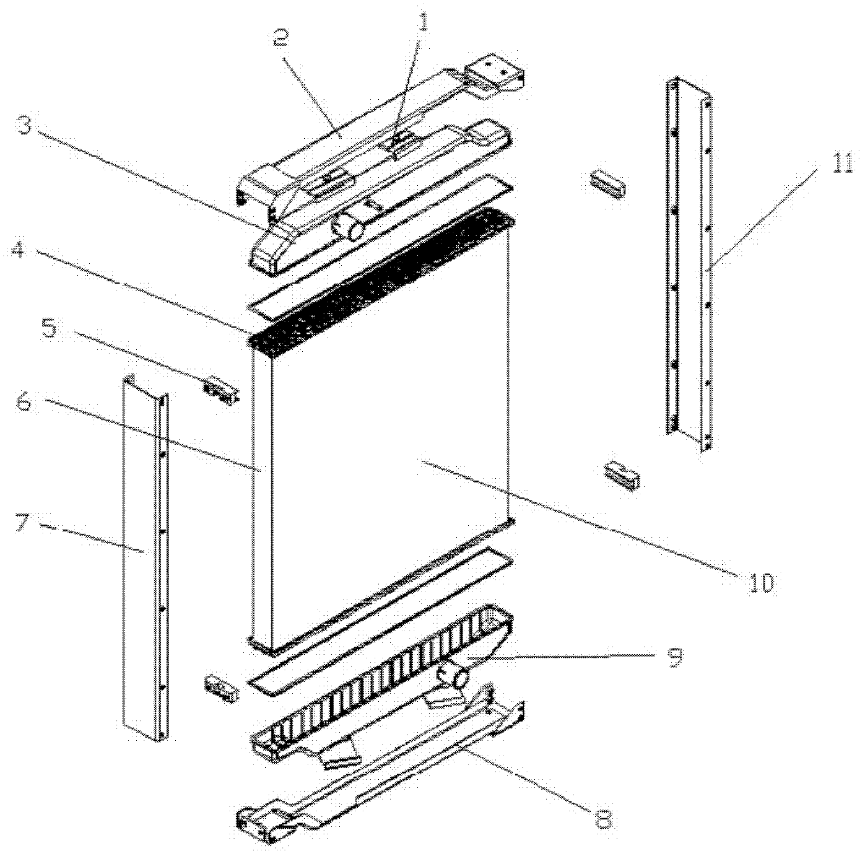 Flexible automobile radiator system