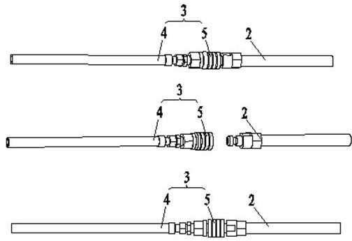 A disassembly and assembly robot for high-temperature connecting pipes