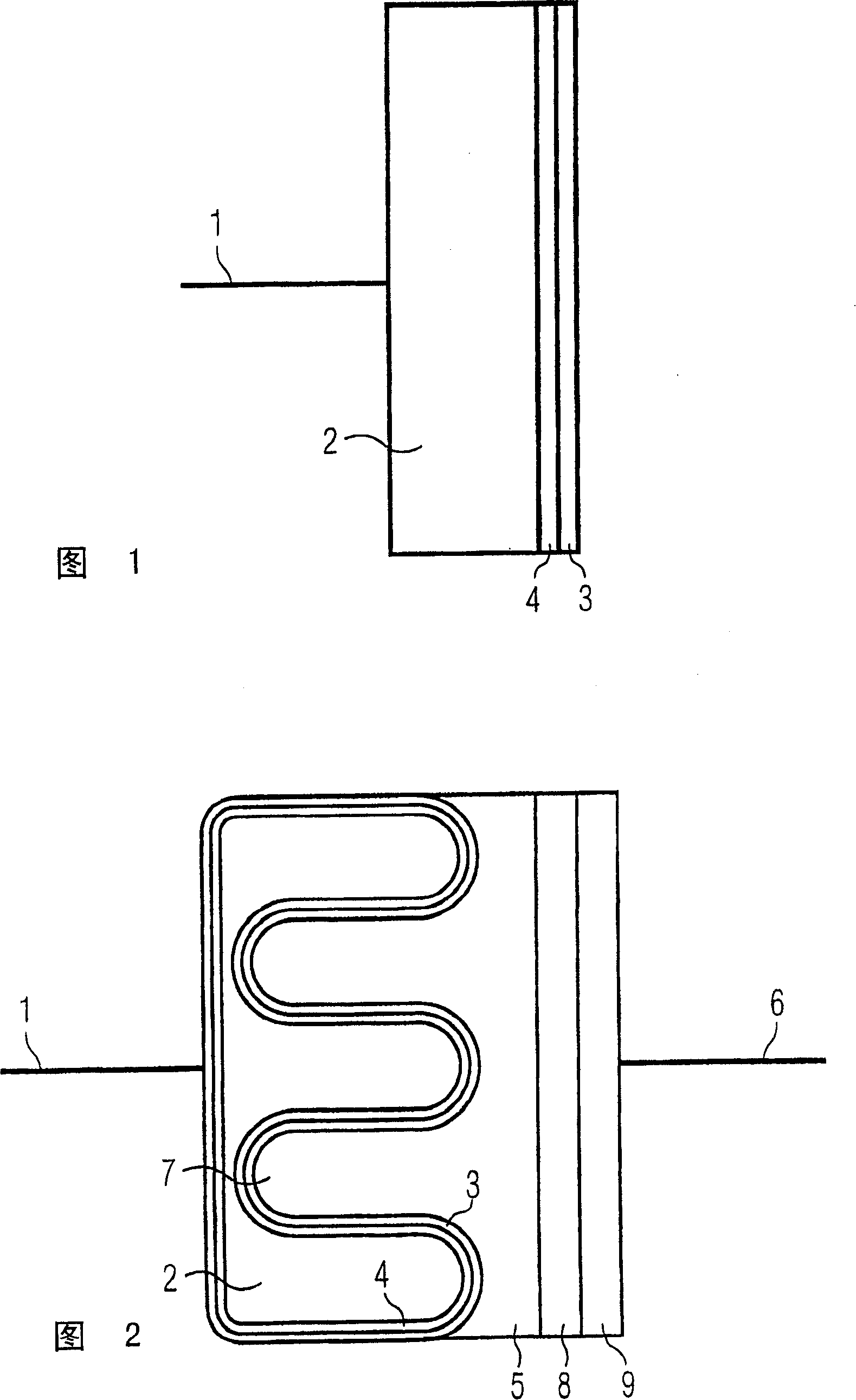 Electrode and capacitor provided with said electrode