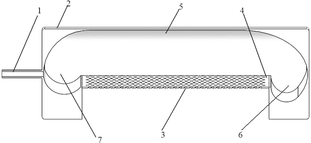 Novel reverse flow type oxygen supply device