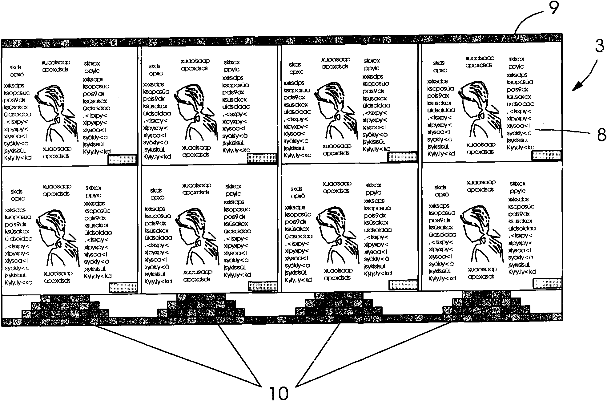 Method for analysis of color separations