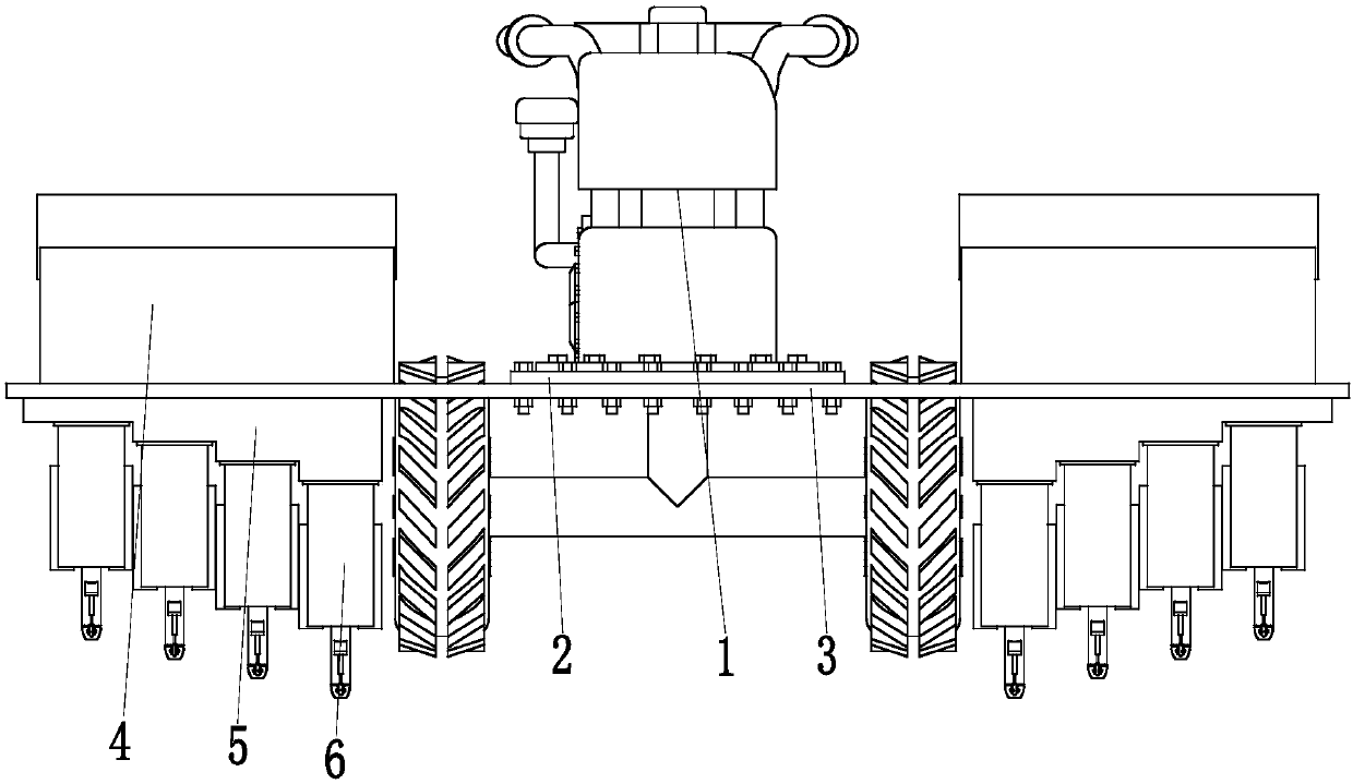 An intelligent planting robot for rhizome Chinese medicinal materials