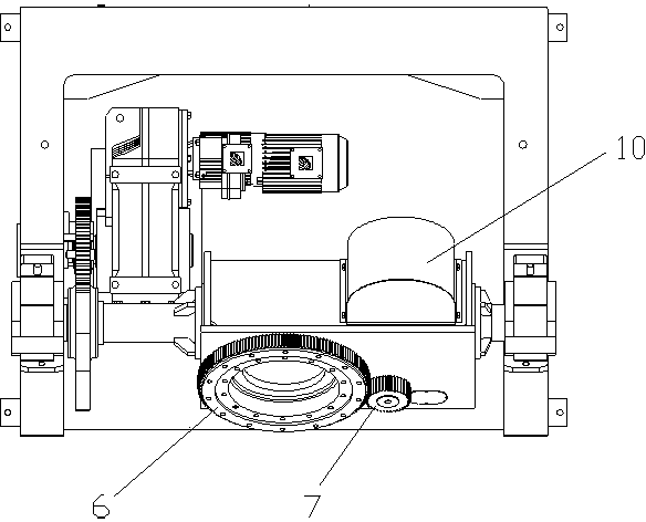 Robot welding device