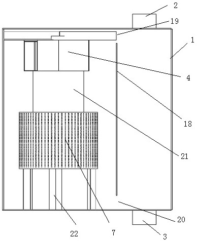 Water wheel centrifugal defoaming device