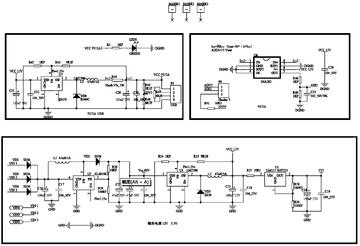 Multichannel digital power supply