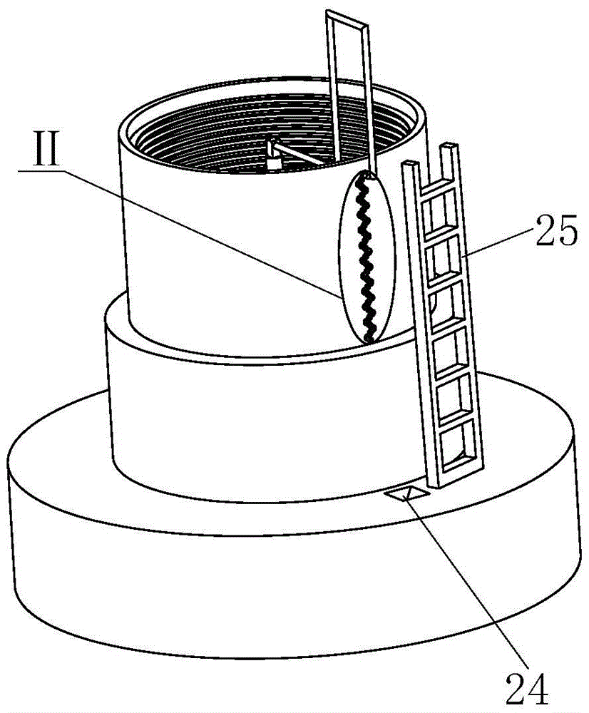 A spraying equipment for the inner wall of a circular pipe