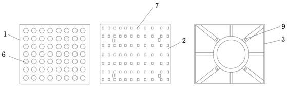 Novel lens honeycomb panel lamp