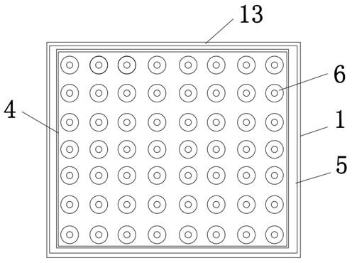 Novel lens honeycomb panel lamp