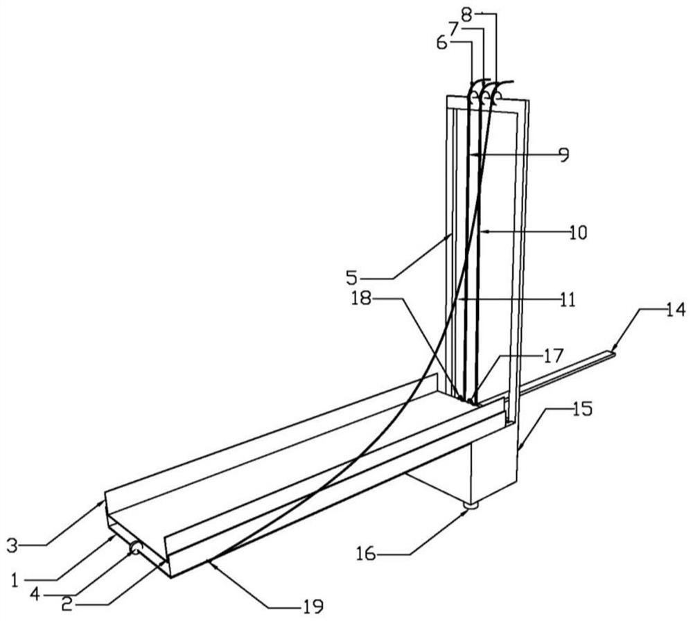 Drawer type pipeline sediment ground sampler and sampling method thereof