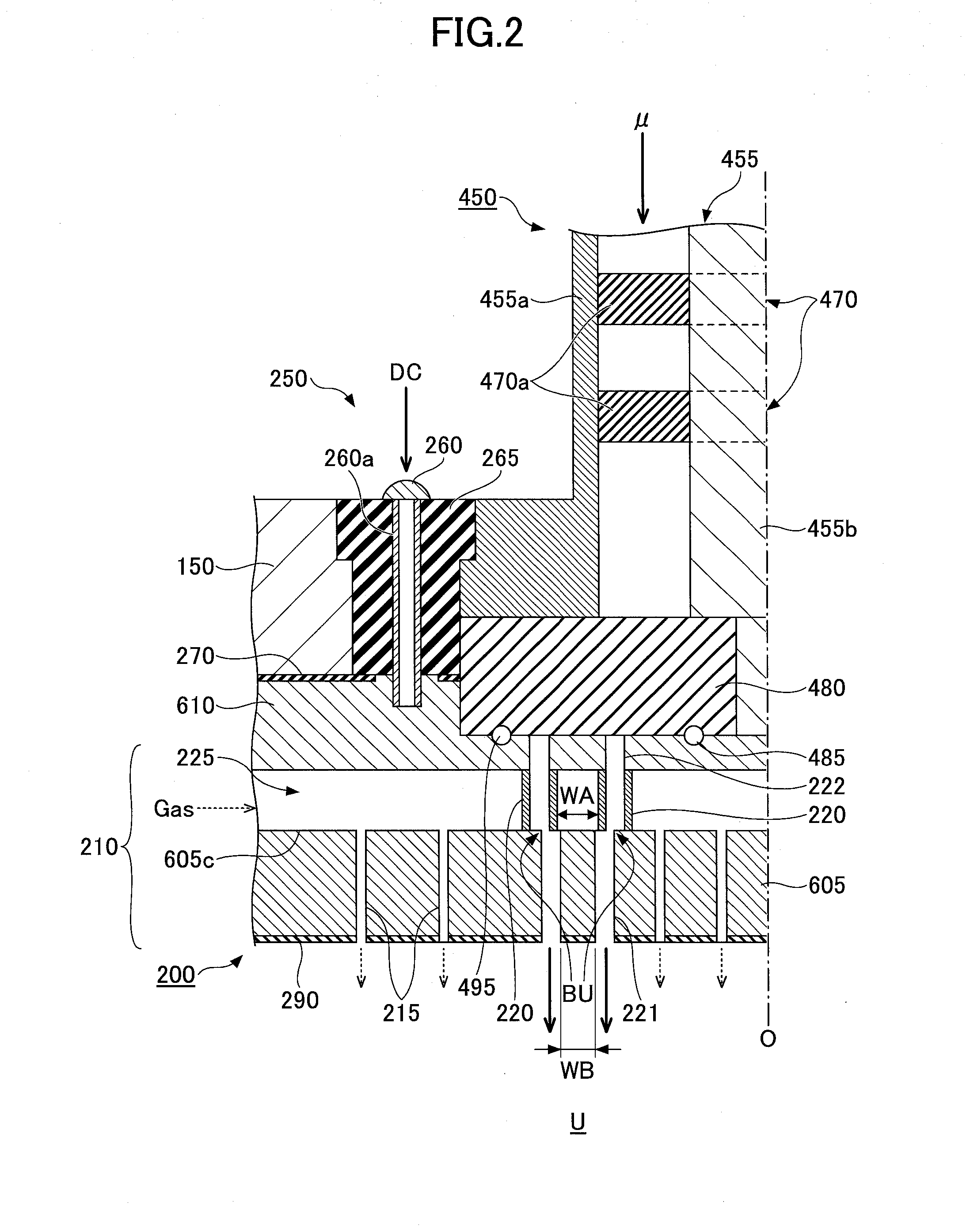 Antenna for plasma generation, plasma processing apparatus and plasma processing method