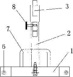 High-speed railway track accurate adjusting device