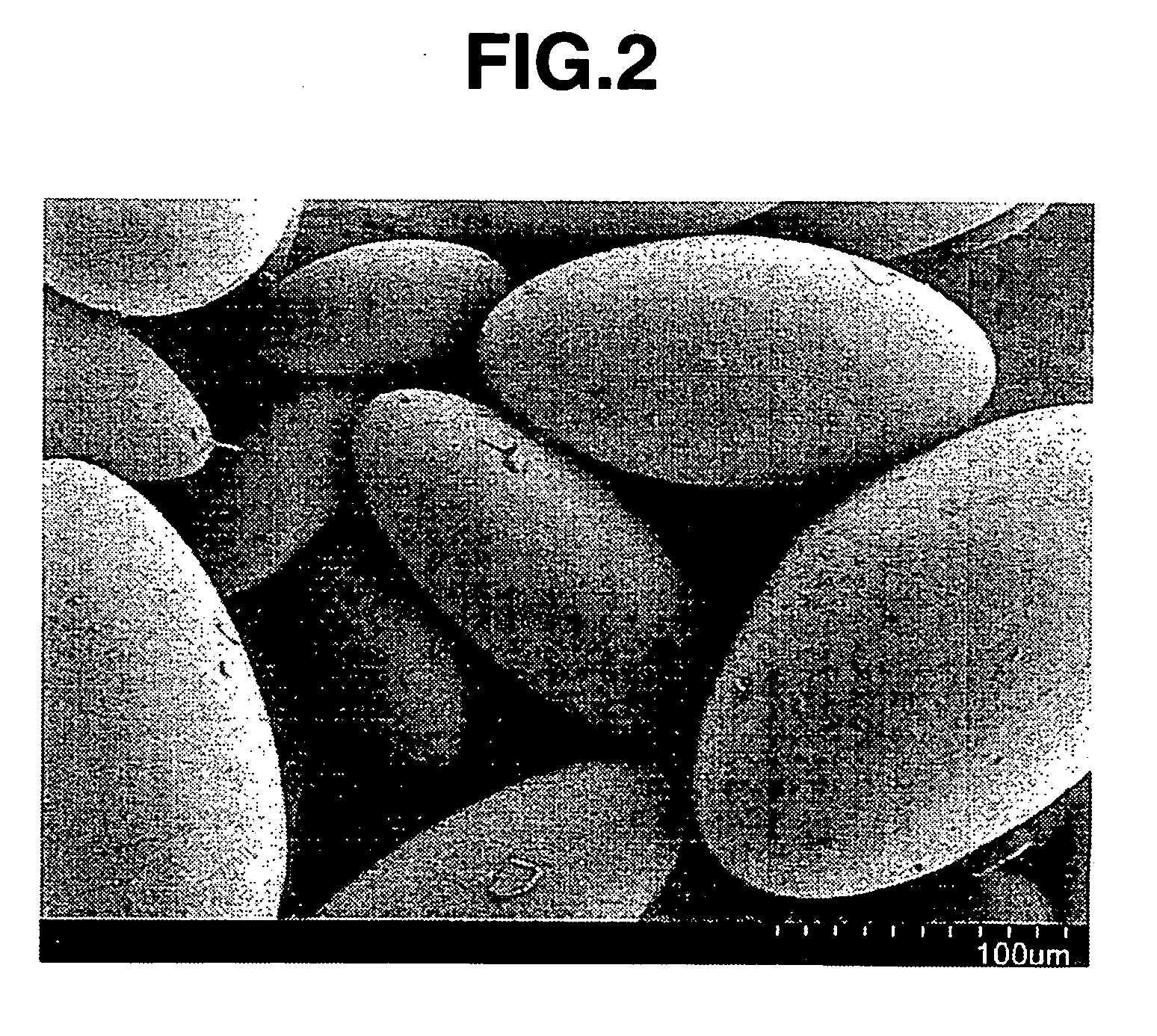 Oval-spherical organic polymer particle and process for producing the same