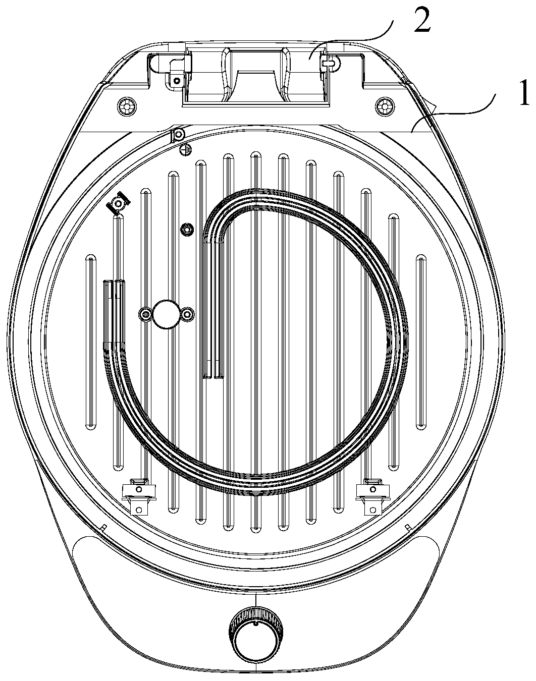 Frying and baking machine