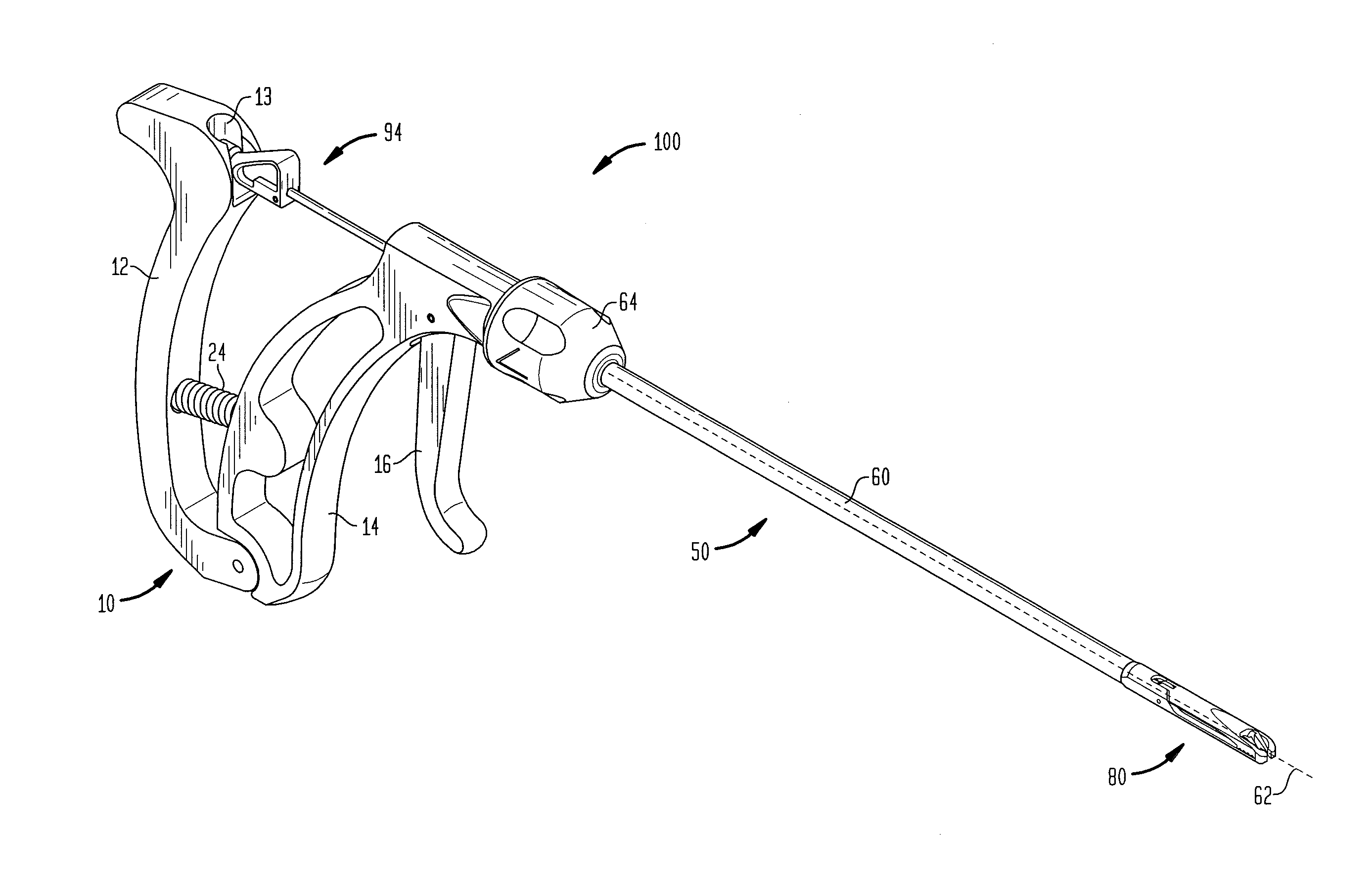 Suture passer assembly