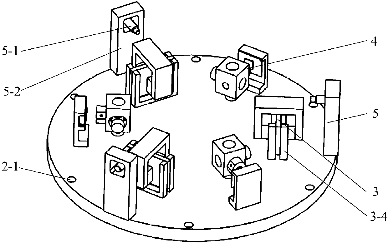 Electromagnetic positioning vibration isolation platform