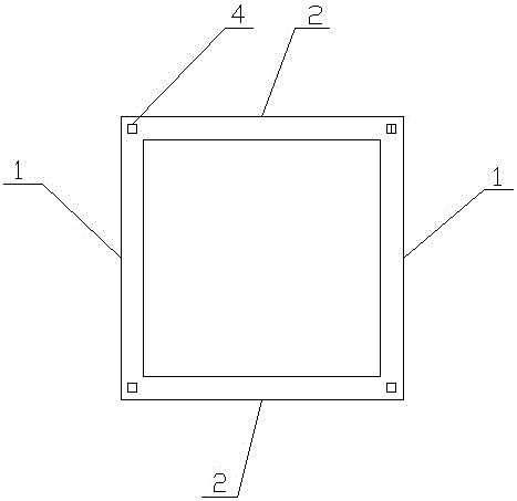 Positioning mechanism for tower footing and positioning construction method for tower footing