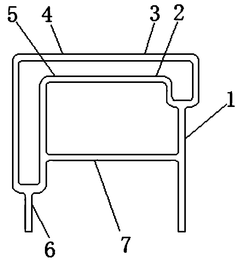 Vena cava retroperfusion tube and use method thereof