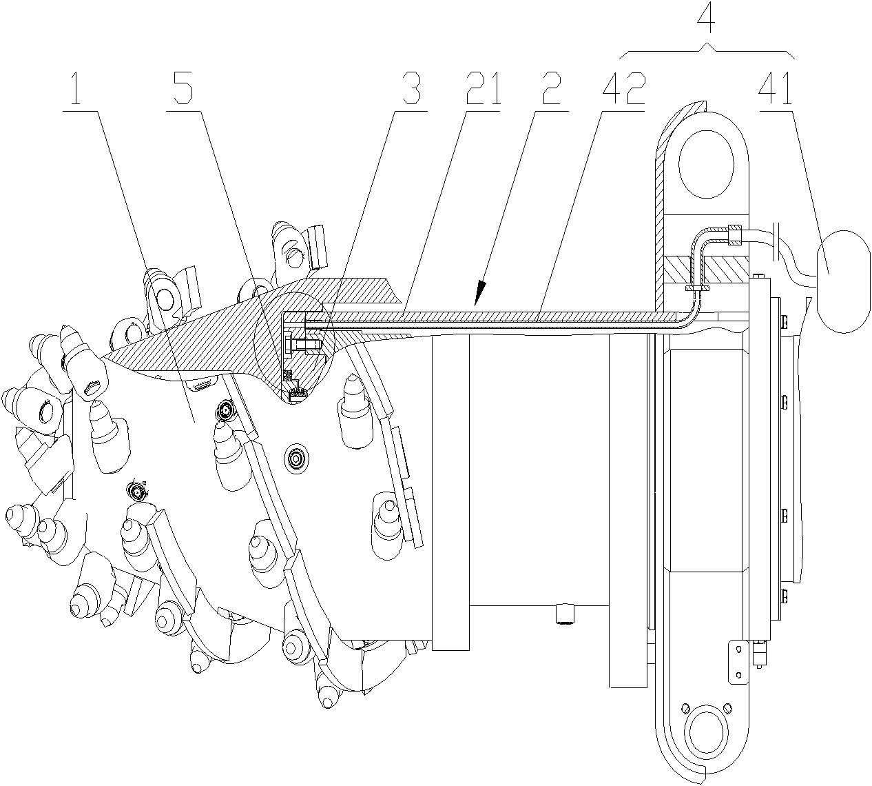 Tunneller and cutting mechanism thereof