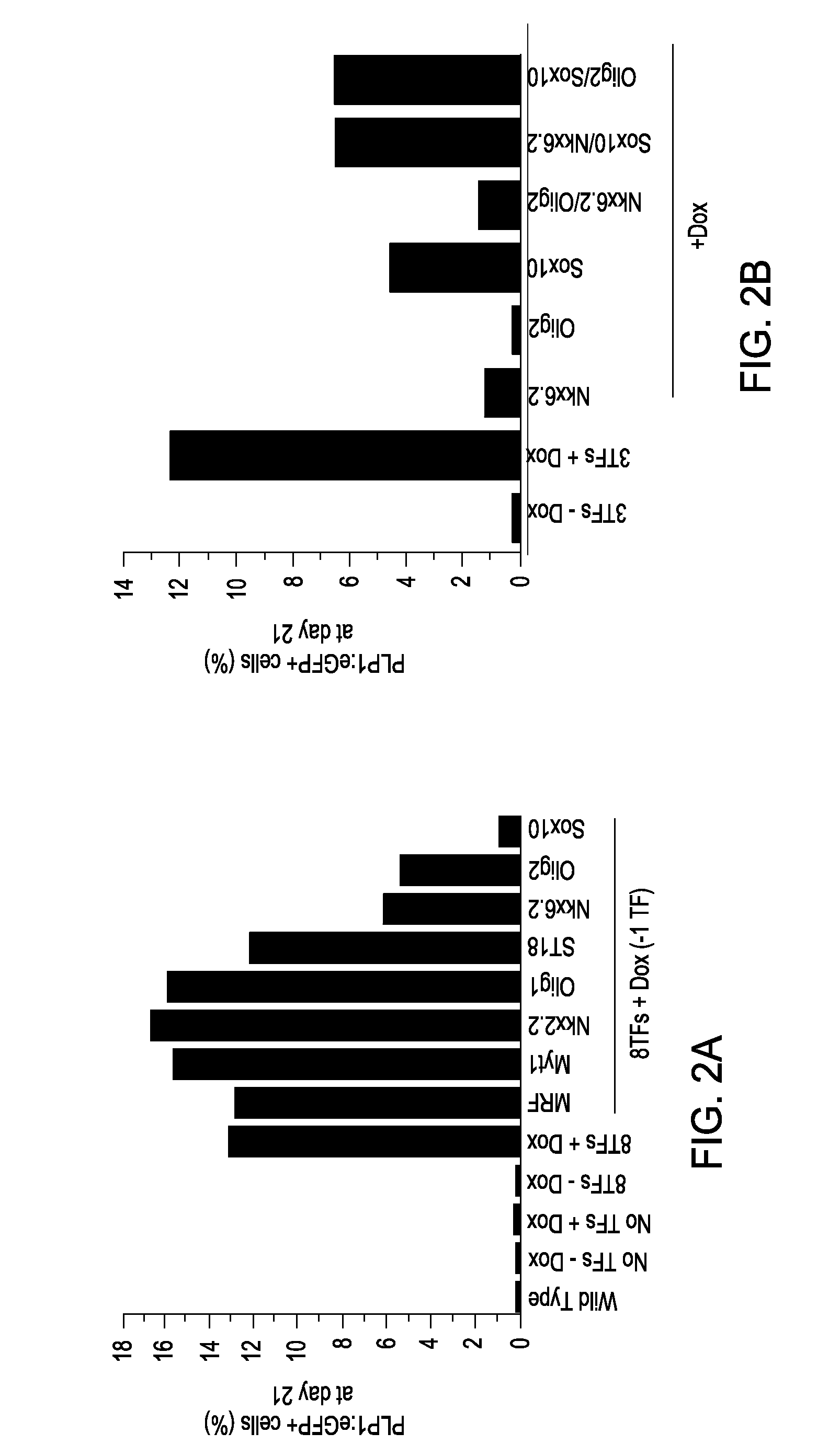 Glial cells and oligodendrocytes produced by reprogramming somatic cells with Sox10, Olig2 and Nkx6.2