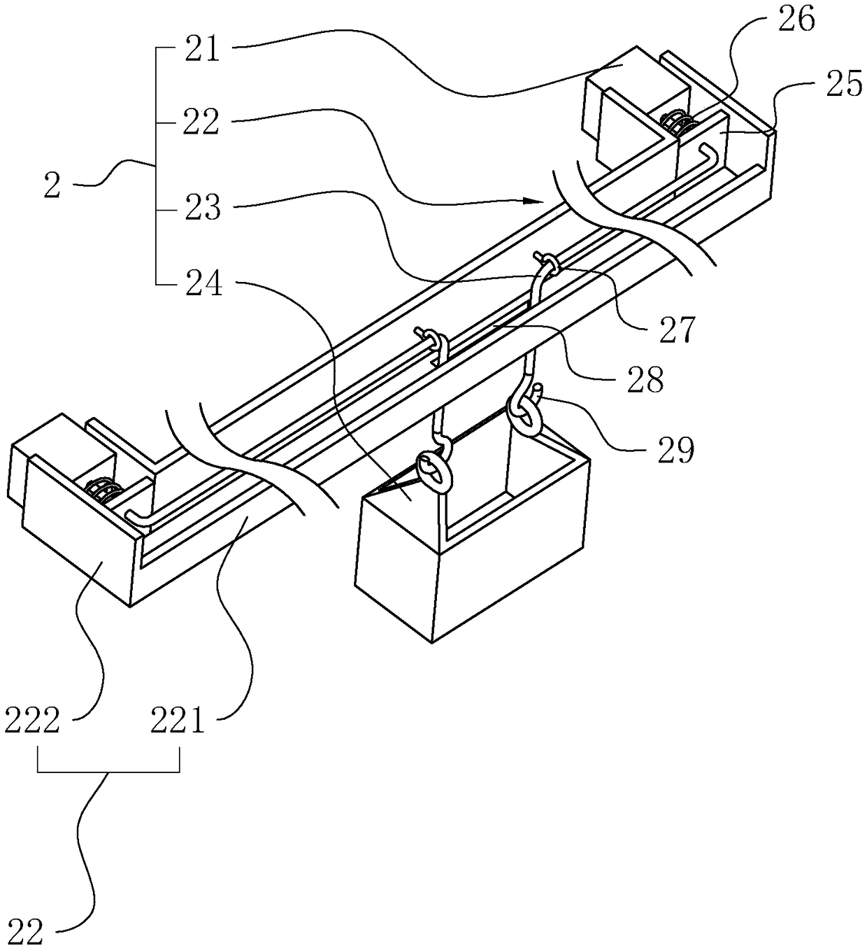 Window provided with rain isolating device