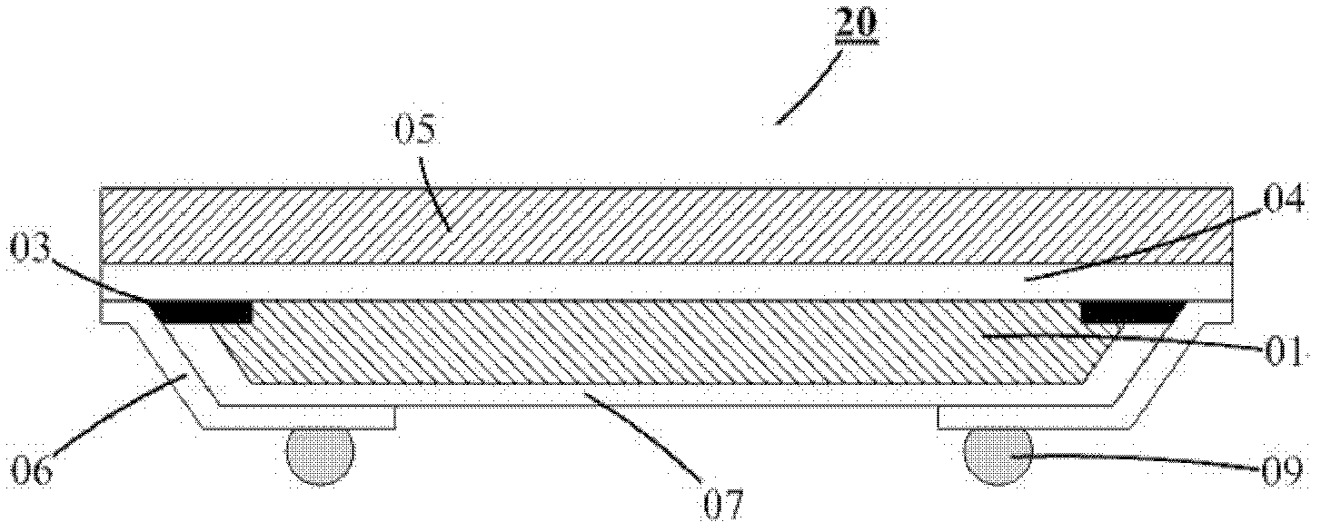 Wafer-level chip size encapsulation technology for GaAs (gallium arsenide) CCD (Charge Coupled Device) image sensor