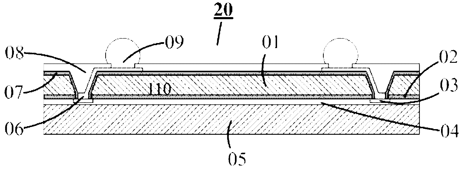 Wafer-level chip size encapsulation technology for GaAs (gallium arsenide) CCD (Charge Coupled Device) image sensor