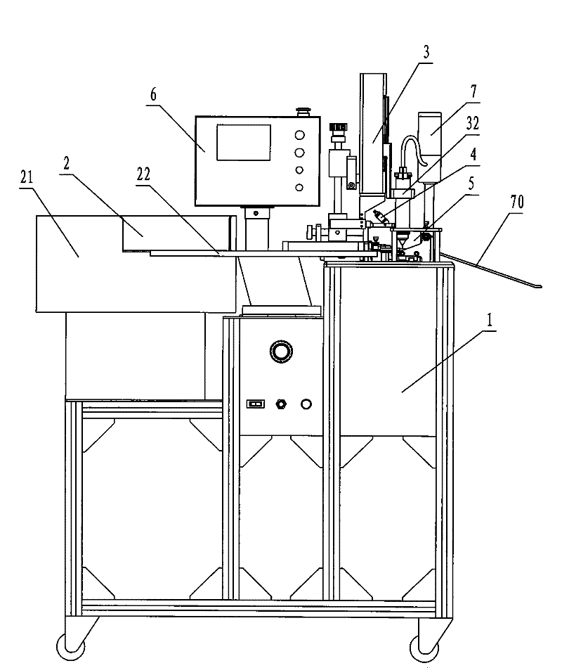 Full-automatic glue-dropping machine