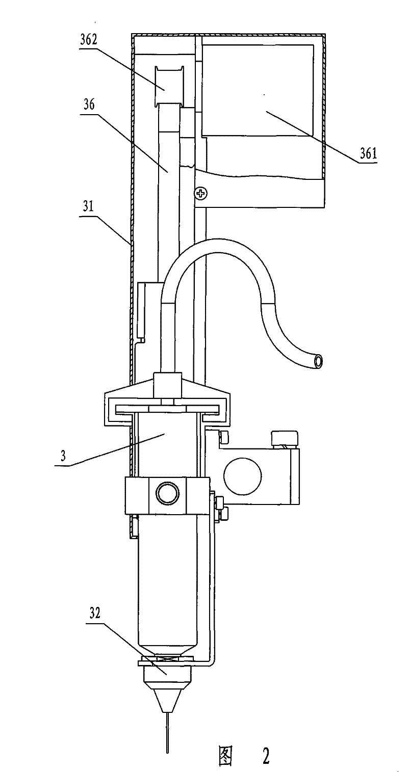 Full-automatic glue-dropping machine