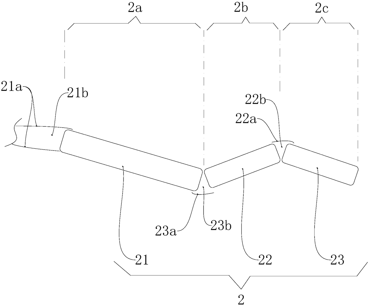 Inflatable type artificial wave device