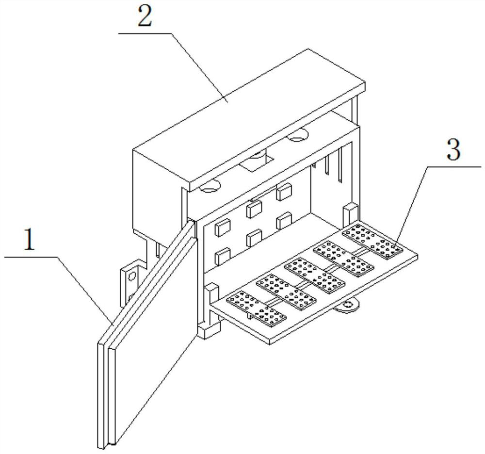 A liftable installation box