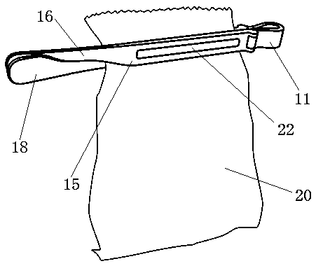 Multifunctional sealing clip