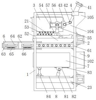 Medical paper medical record arrangement and storage device based on cloud computing technology recording