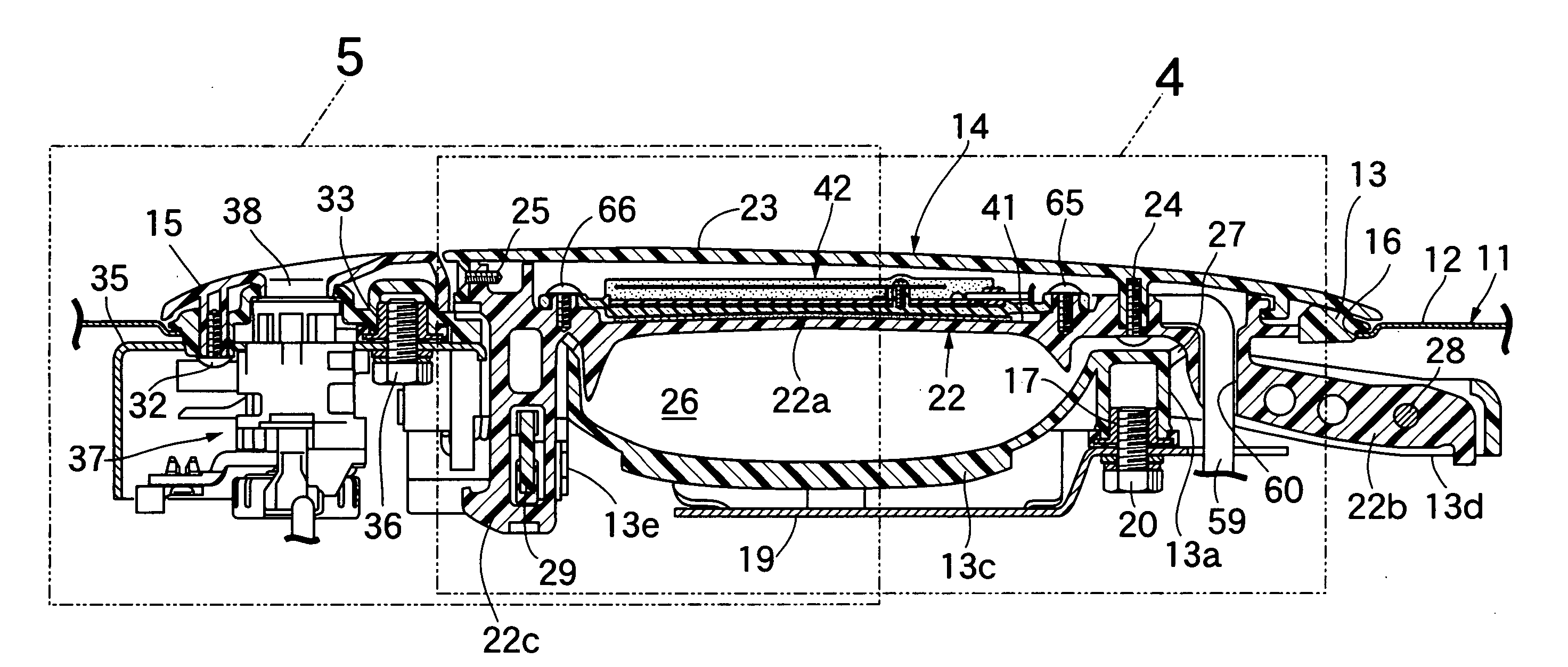 Vehicle door outer handle system