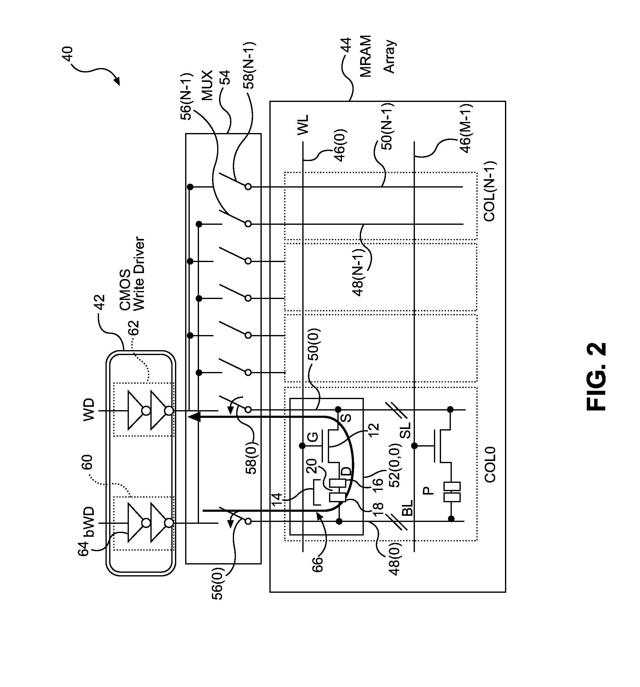 Write driver circuits for resistive random access memory (RAM) arrays