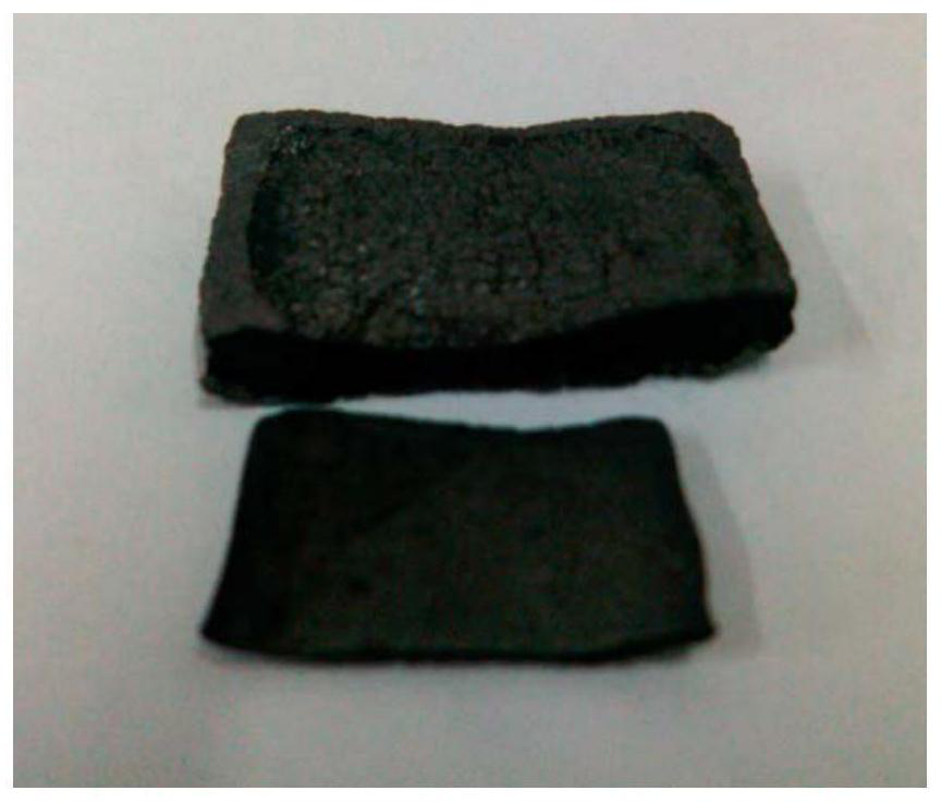 A three-dimensional silicon-carbon composite negative electrode material and its preparation method and application in lithium-ion batteries