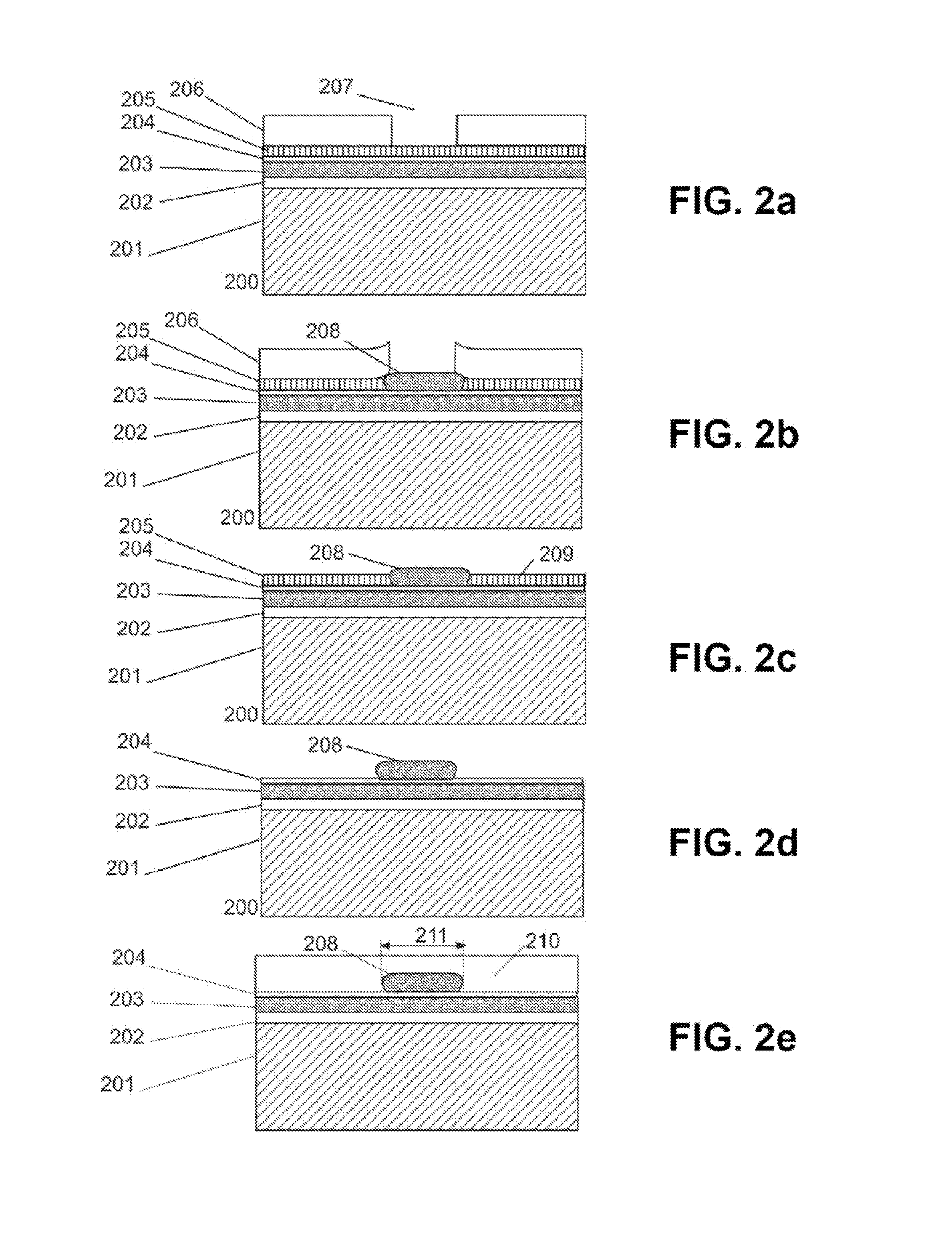 Method for production of optical waveguides and coupling and devices made from the same