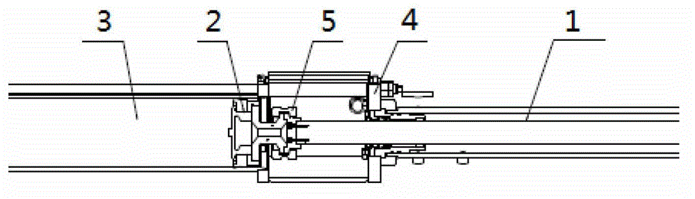 Chain lathedog and concrete pumping system