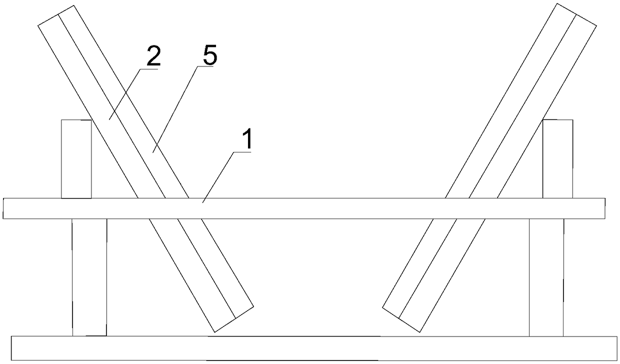 Tempered glass stock rack