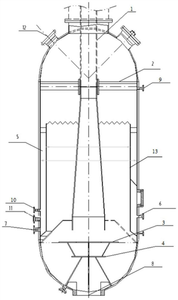 Circulating hydrogenation reactor