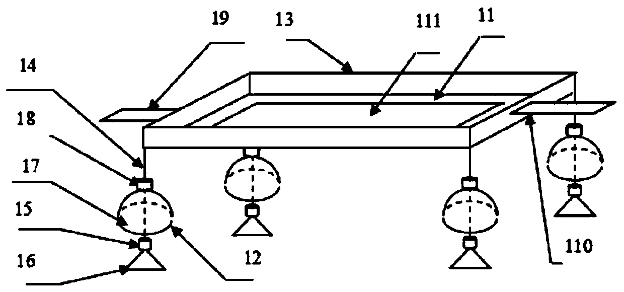 Hyperbolic definition demonstration and curve drawing instrument