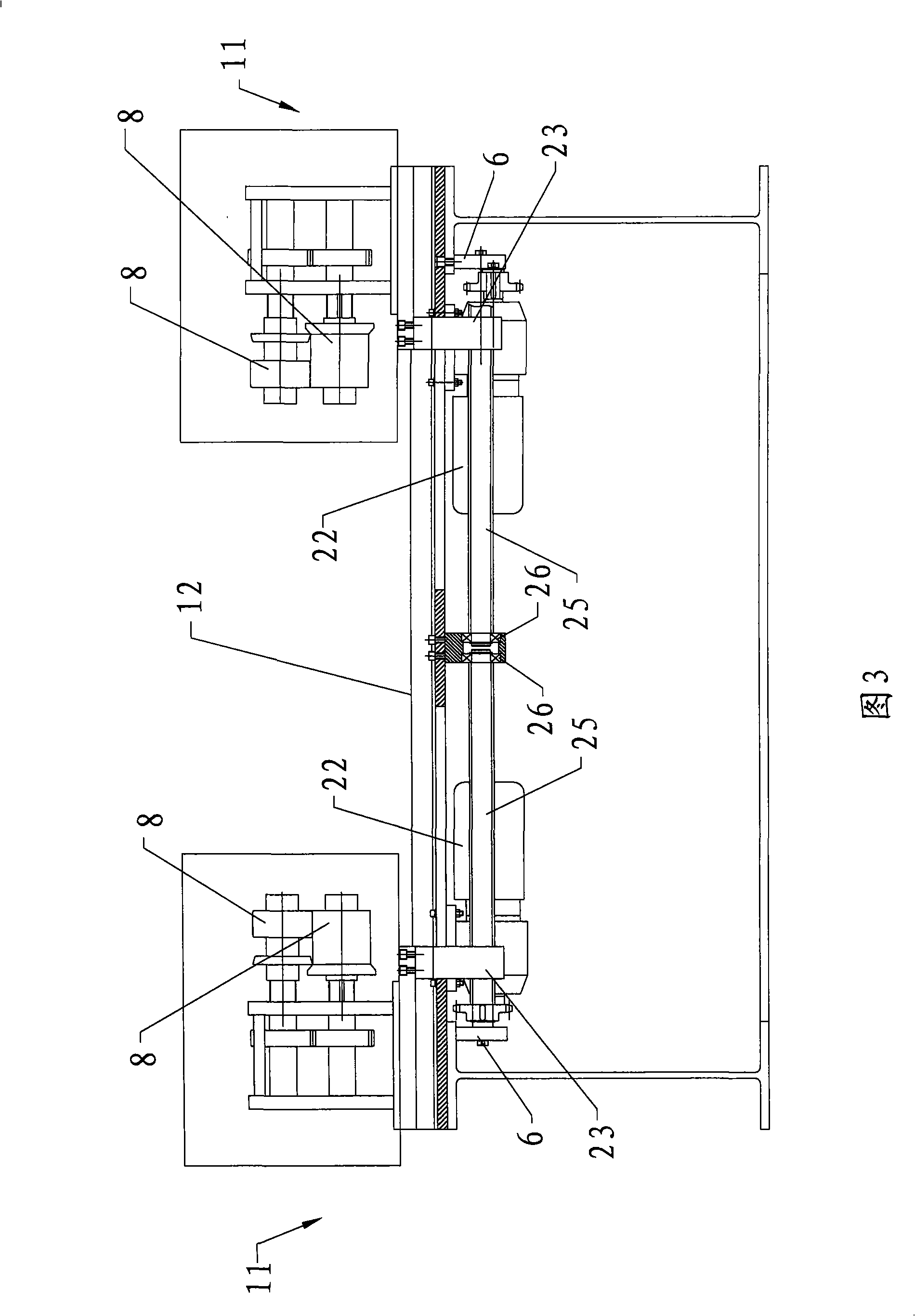 Manual plate cold-bending forming machine