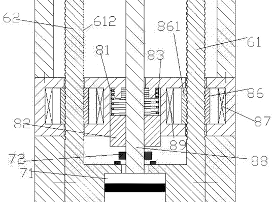 Novel medical bearing platform capable of lifting and descending