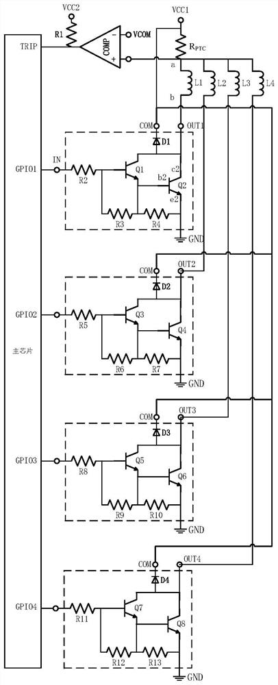 Control circuit and control method for electronic expansion valve and air conditioner