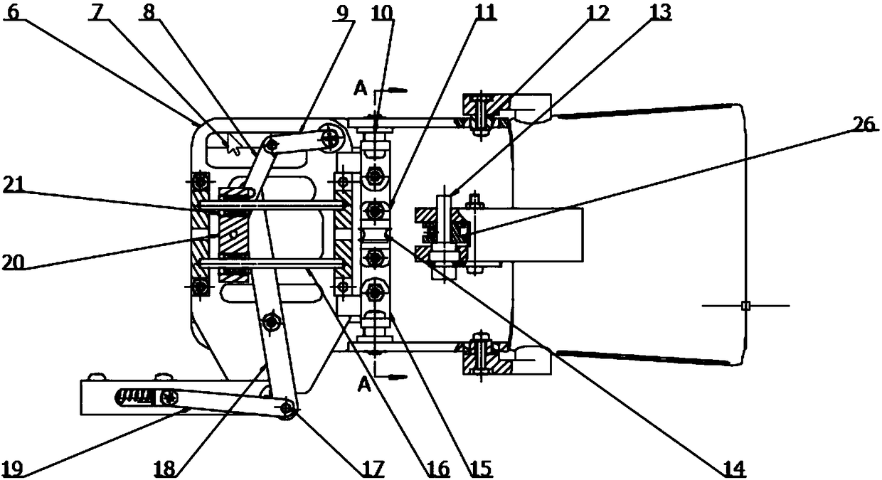 Single-hand orange picking device