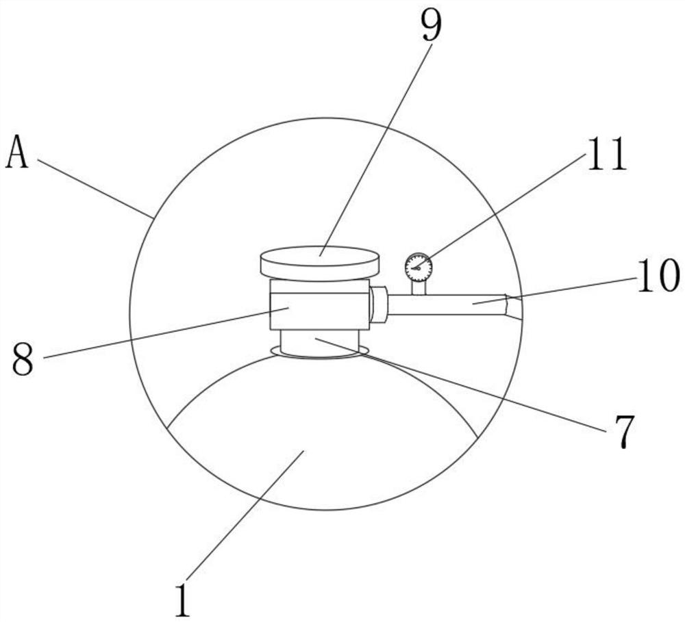 Inhalation anesthesia induction device used for children